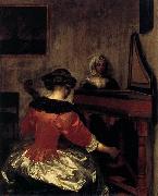 Gerard ter Borch the Younger The Concert oil